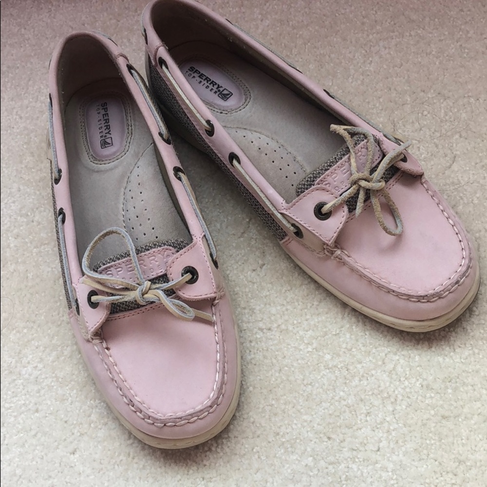 Pink Sperry’s Size 9.5 (like new!)